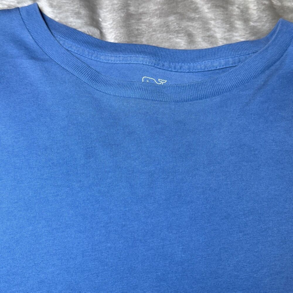 Vineyard Vines Mens Size Large Lot of 2 Long Sleeve Pocket T-Shirt Blue Casual - Picture 14 of 16